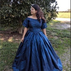 Civil War Ball Gown